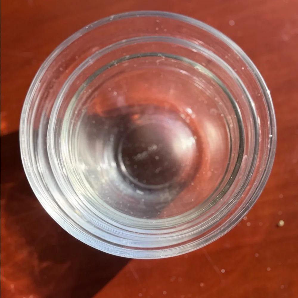 Set of 3 Measuring Cup‎ Nesting Bowls Clear Glass Baking Cooking Tools